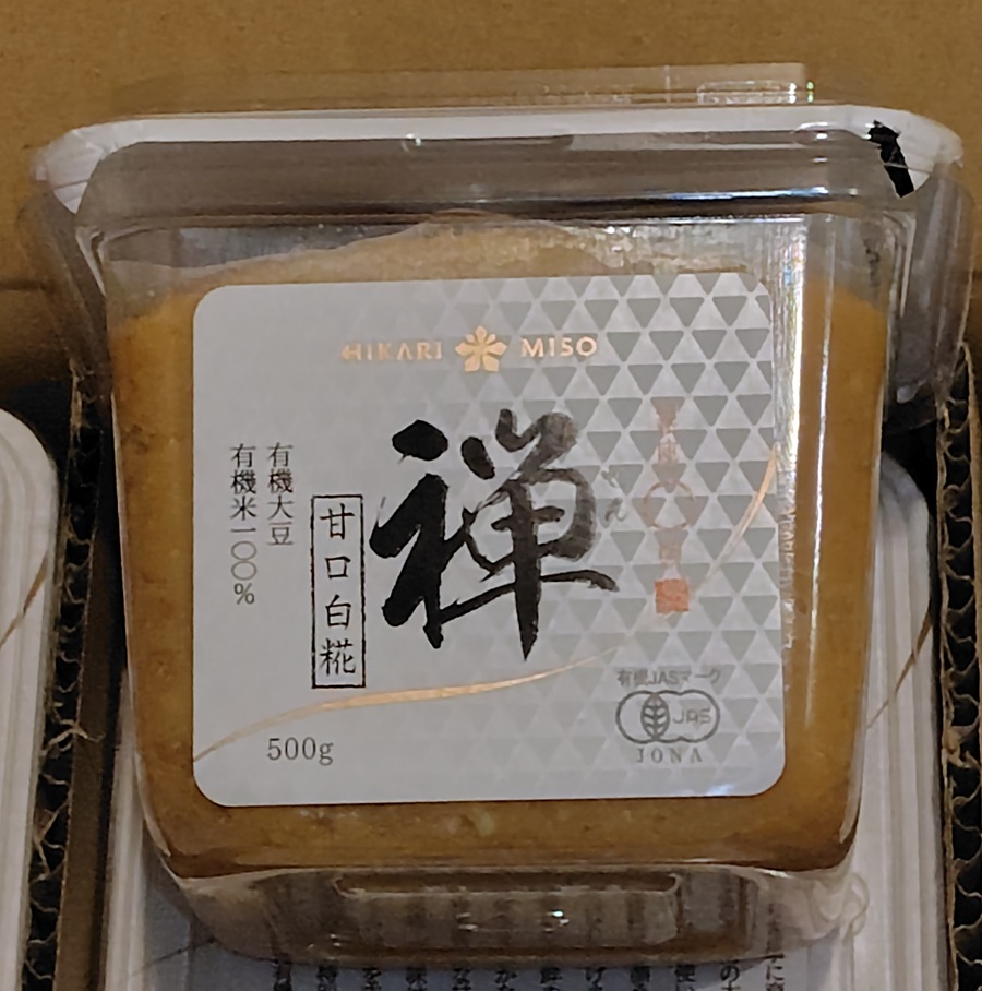 ヤマウラ (1780)【株主優待】＜ひかり味噌株式会社＞ 銀座豉特選 禅（ぜん）甘口白糀 ６個セット！2025年3月権利！