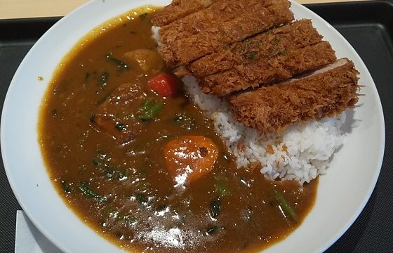 【優待ご飯】松屋フーズホールディングス （9887）の「マイカリー食堂」で「大判ヒレかつ野菜カレー(大盛り・中辛) 」を食べてきました♪