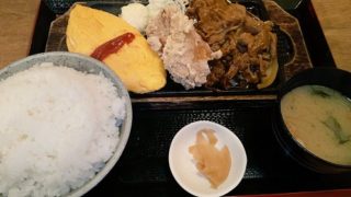 【優待ご飯】SFPホールディングス （3198）のいち五郎で「焼肉&オムレツ&唐揚定食」と「コロッケ」を食べてきました♪