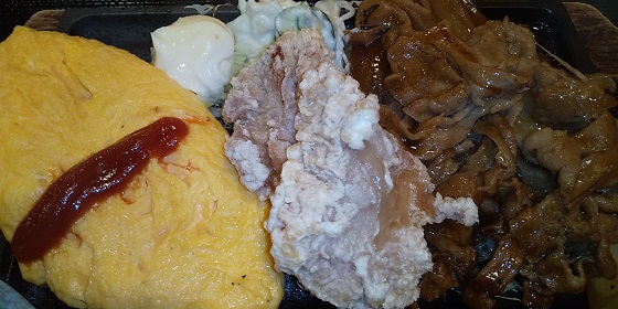 【優待ご飯】SFPホールディングス （3198）のいち五郎で「焼肉&オムレツ&唐揚定食」と「コロッケ」を食べてきました♪