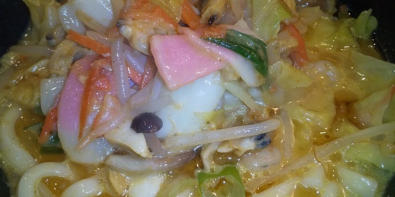 【優待ご飯】吉野家ホールディングス （9861）の「カレーうどん専門店 千吉(せんきち)」で「野菜たっぷりのちゃんぽんカレーうどん」を食べてきました♪