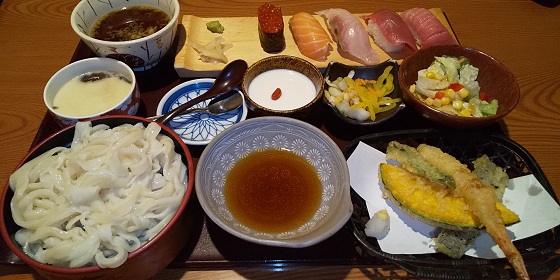 【優待ご飯】クリエイト・レストランツ・ホールディングス[クリレス] （3387）の「いっちょう」で「お寿司天ぷら御膳」を食べてきました♪