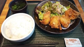 【優待ご飯】吉野家ホールディングス （9861）の「はなまるうどん」で「鶏千のから揚げ定食」を食べてきました♪