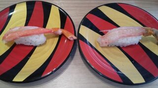 【優待ご飯】カッパ・クリエイト （7421）の「かっぱ寿司」でかに祭り開催中！「生本ずわい蟹、茹で本ずわい蟹、本ずわい蟹ほぐし身、本ずわい蟹爪下肉、クランブルチーズケーキ」を食べてきました♪
