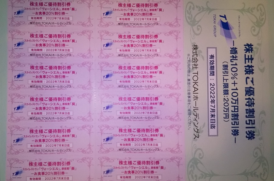 【株主優待】TOKAIホールディングス (3167)から2021年9月権利のカタログが到着しました！ 富士の天然水、スマホ割引、クオカードなどが選べます！
