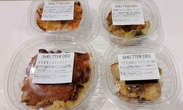 バロックジャパンリミテッド （3548）【優待利用】新業態の「SHEL’TTER GREEN/DELI」でサラダ、惣菜、多肉植物を購入しました！