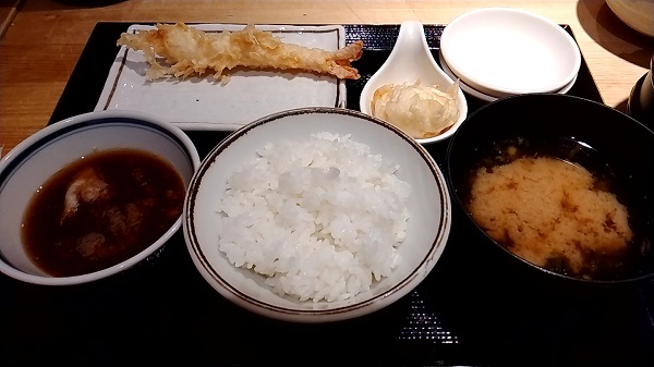 【優待利用】トリドールホールディングス （3397）の「天ぷら定食 まきの」で「まきの定食」を食べてきました♪ 天ぷらは海老、いか、キス、とり、玉子、野菜1品！