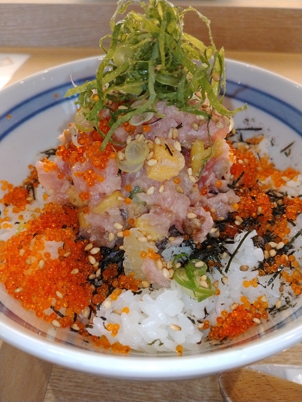 一家ホールディングス(7127) 【優待利用】「寿司トおでん にのや」で「ねばねば海鮮丼」を食べてきました♪「天ぷら丼」持ち帰り！