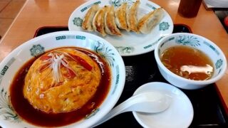 ハイデイ日高 （7611）【株主優待利用】「日高屋」で「天津飯、餃子セット」を食べてきました！