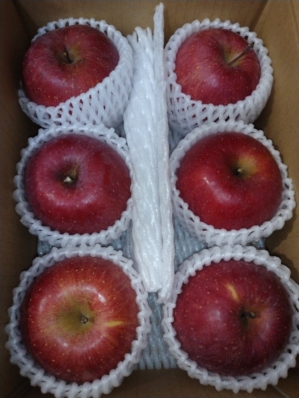 アドバンスクリエイト(8798)【株主優待】2022年9月権利のカタログギフトで選んだ「りんごの王様 サンふじりんご」が到着！