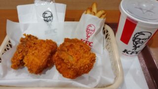 日本KFCホールディングス(9873)【株主優待利用】「ケンタッキー」で「ガーリックホットチキンセット」を食べてきました！