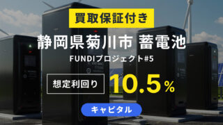 【FUNDI】静岡県菊川市 蓄電池 プロジェクト#5を解説！年利10.5%、1年！抽選で2025/06/02 19:00から募集開始！
