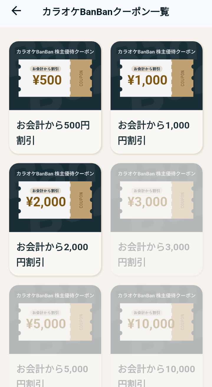 GENDA(9166)【株主優待】GiGOグループのお店やカラオケBanBanで使える！年2回！いつ届く？使い方は？