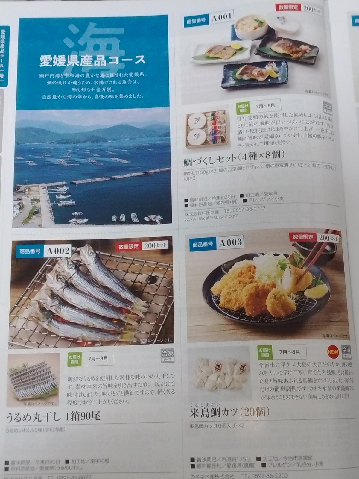 いよぎんホールディングス(5830)【株主優待】愛媛県を中心とした特産品カタログ！いつ届く？カタログの内容は？