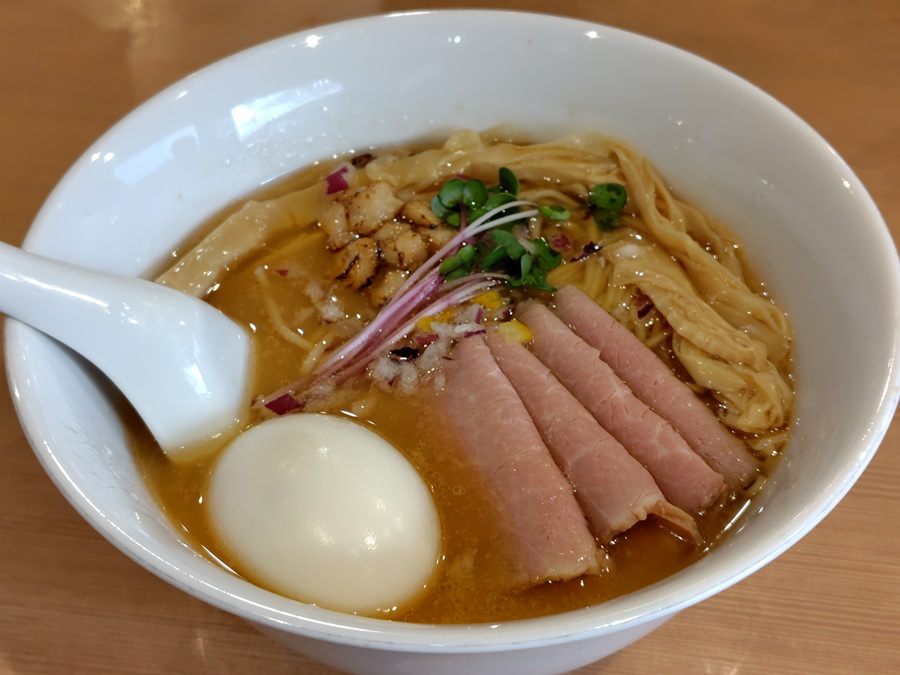 INGS(245A)【株主優待利用】らぁ麺 鳳仙花で特製金目鯛白湯らぁ麺を注文!