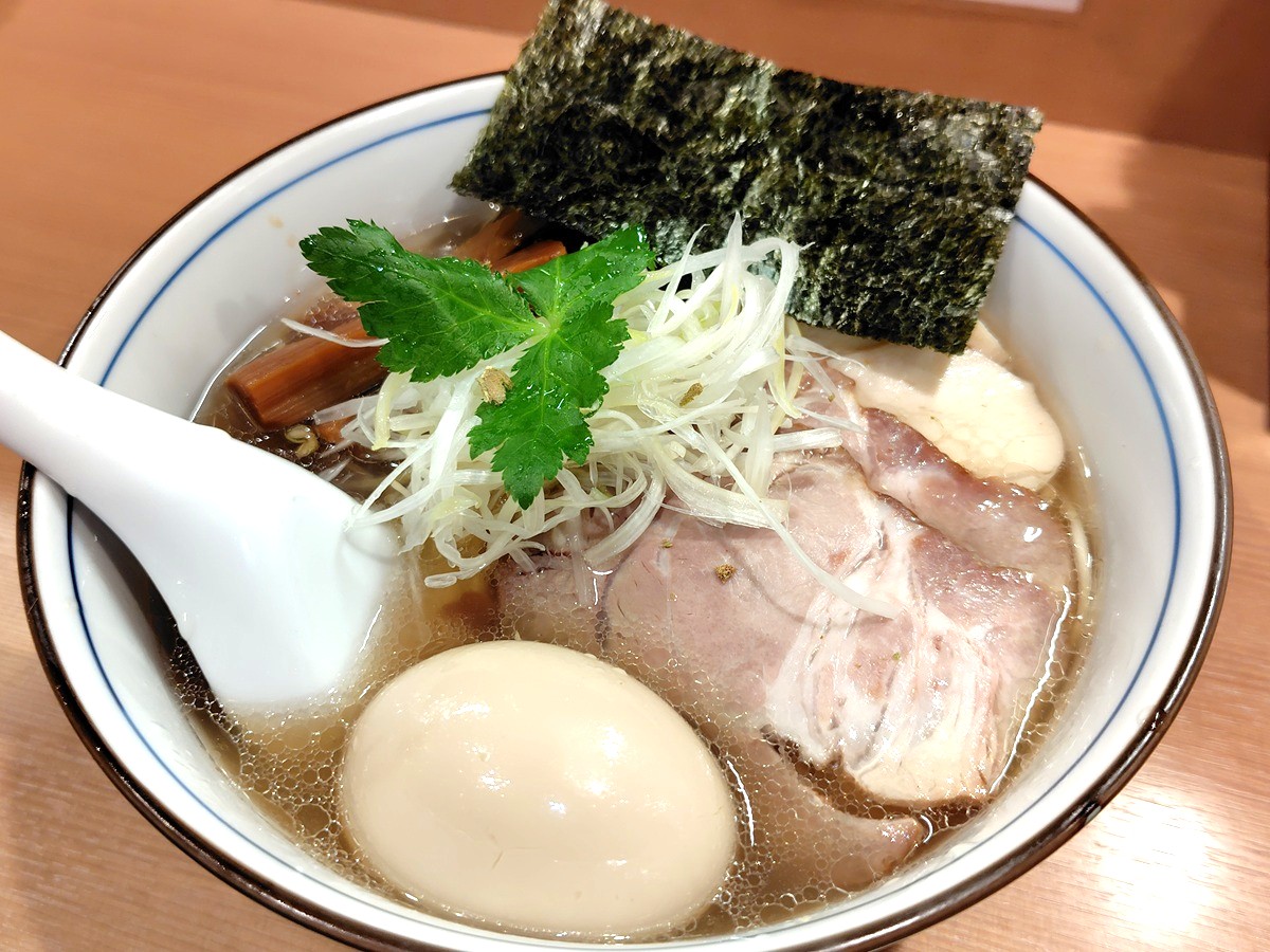 INGS(245A)【株主優待利用】らぁ麺 くろ渦で特製のどぐろそば!