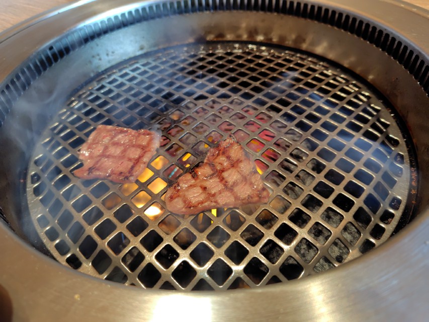 川上塗料(4616)【株主優待利用】QUOカードPayで牛角!黒毛和牛カルビ定食150g!