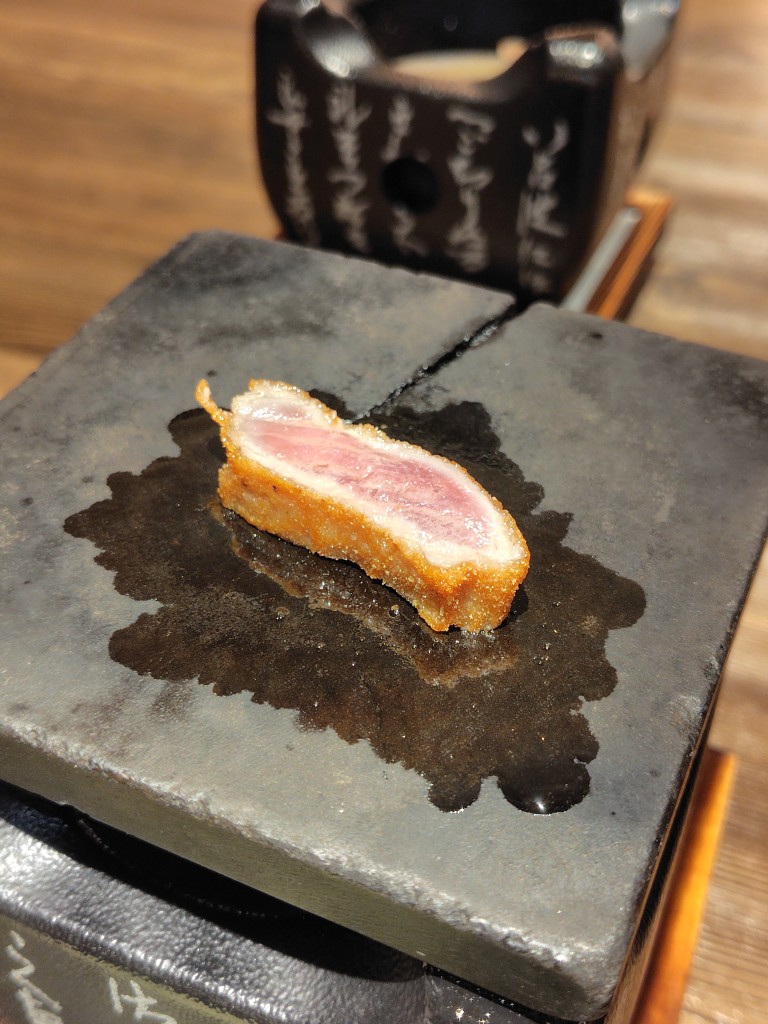 サンマルクHD(3395)【株主優待利用】牛かつもと村で牛かつ定食(1.5枚)!小鉢3種付き!